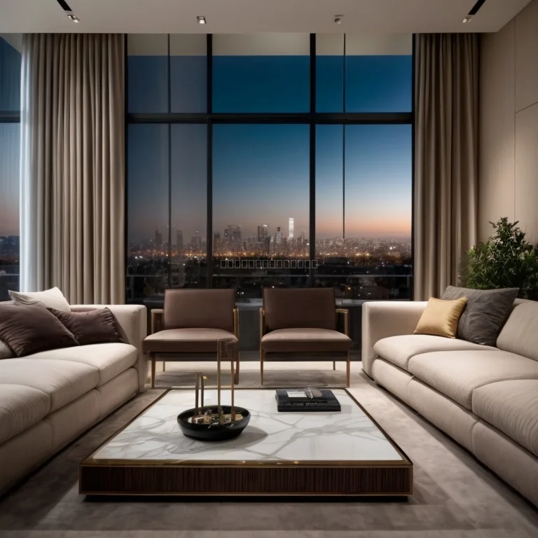 Luxury apartment interior